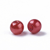Glass Pearl Beads X-HY-S003-4mm-2