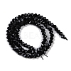 Electroplate Glass Beads Strands GLAA-Q105-04E-2