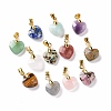 Natural Gemstone Pendants G-C023-07-1