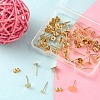 40Pcs 4 Size 304 Stainless Steel Stud Earring Findings STAS-YW0001-55-6