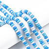 Handmade Polymer Clay Beads Strands CLAY-N008-008T-1