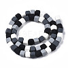 Handmade Polymer Clay Beads Strands CLAY-N008-060-01-2