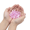 Eco-Friendly Transparent Acrylic Beads TACR-YW0001-01D-4
