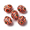 Glass Enamel Beads GLAA-C038-01-3