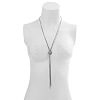 Brass Snake Chains Lariat Necklaces WG418B2-16-1