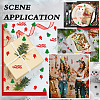 8 Sets Christmas Theme Plastic Cabochons KY-SC0002-22-5