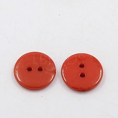 Acrylic Sewing Buttons BUTT-E084-C-04-1