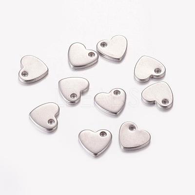 Tarnish Resistant 304 Stainless Steel Stamping Blank Tag Pendants STAS-Q112-1