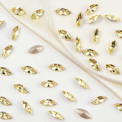 Preciosa&reg MAXIMA Crystal Fancy Stones Y-PRC-FG15-80100-1