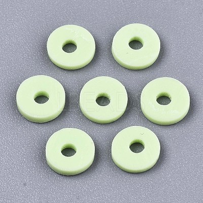 Handmade Polymer Clay Beads LS-CLAY-Q251-4.0mm-80-1