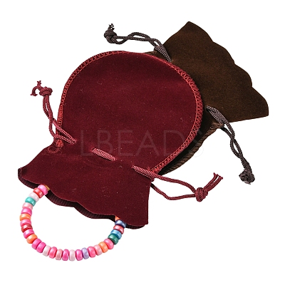 30Pcs 6 Colors Velvet Bags TP-FS0001-03A-1