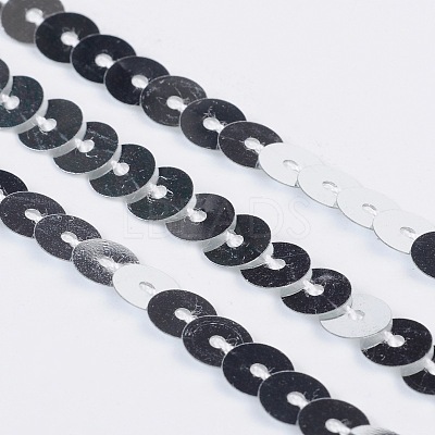 Plastic Paillette/Sequins Chain Rolls BS02Y-1