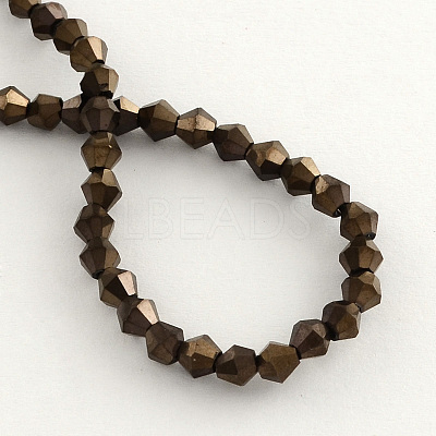 Electroplate Glass Bead Strands EGLA-R094-4mm-06-1