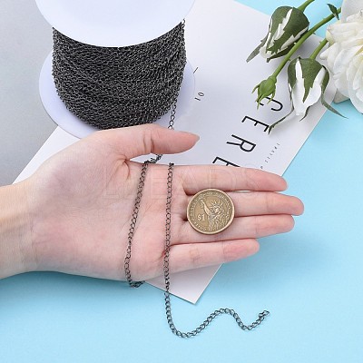 Brass Twisted Chains CHC-Q001-02B-1