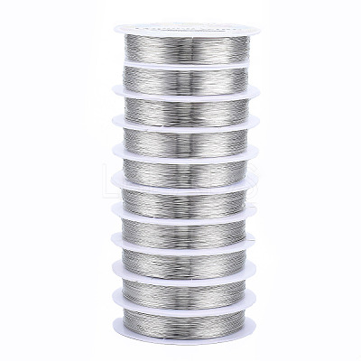 Round Copper Jewelry Craft Wire CW0.3mm006-1