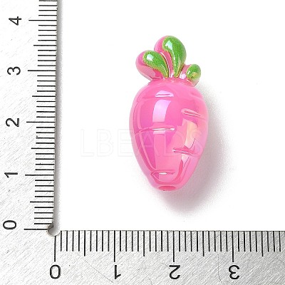 UV Plating Opaque Acrylic Beads AC-CBA6658-05B-1