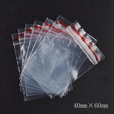 Plastic Resealable Packaging Bags OPP-G001-A-4x6cm-1