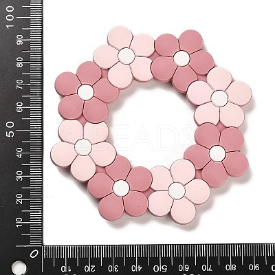 Flower Silicone Focal Beads SIL-R145-01B-1