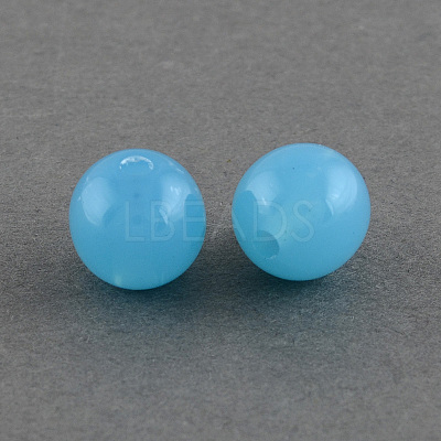 Imitation Jelly Acrylic Beads LS-SACR-R836-10mm-12-1