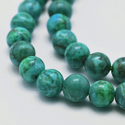 Natural Marble Beads Strands LS-G-K211-10mm-A-1