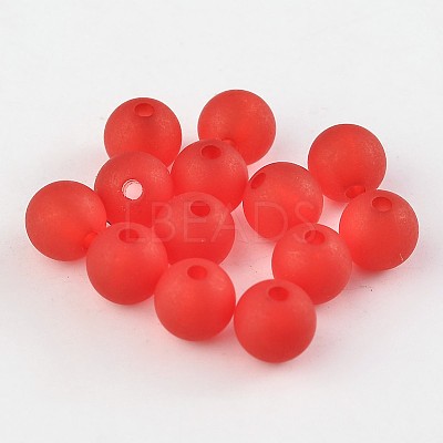 Transparent Acrylic Ball Beads LS-FACR-R021-8mm-04-1