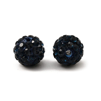 Pave Disco Ball Beads RB-H258-8MM-207-1