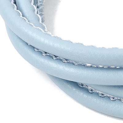 Microfiber Leather Multi-strand Cord Bracelets Makings FB-CBA983F-01P-08-1