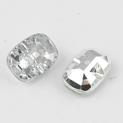 Taiwan Acrylic Rhinestone Buttons BUTT-F019-30mm-02-1