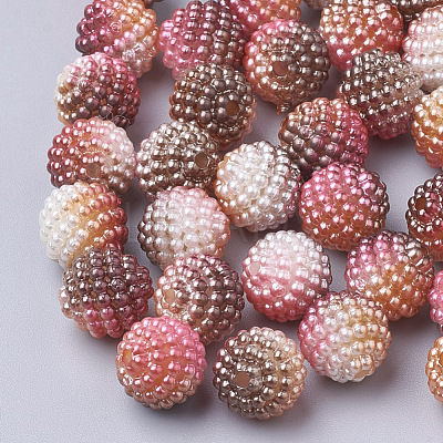 Imitation Pearl Acrylic Beads OACR-T004-12mm-19-1