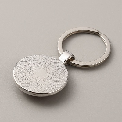 Teacher's Day Time Gem Keychain KEYC-WH0029-51C-P-1