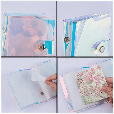 3 Inch Laser PVC Photo Album AJEW-WH0248-398A-1