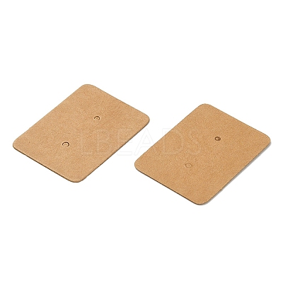 Kraft Paper Jewelry Earring Display Cards CDIS-YW0001-03B-1