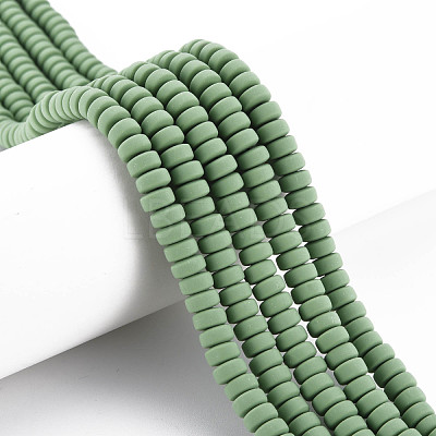Handmade Polymer Clay Beads Strands CLAY-N008-103-1