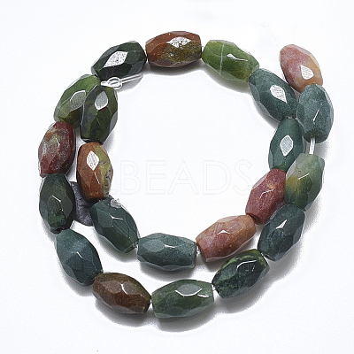 Natural Indian Agate Beads Strands G-S357-A03-1