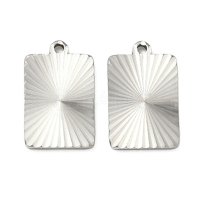 304 Stainless Steel Pendants STAS-C167-08E-P-1