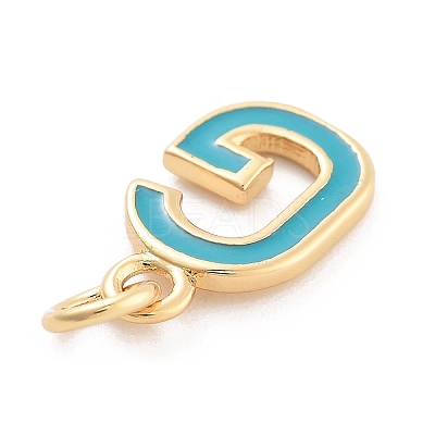 Rack Plating Brass Pendants KK-C065-03G-G-1