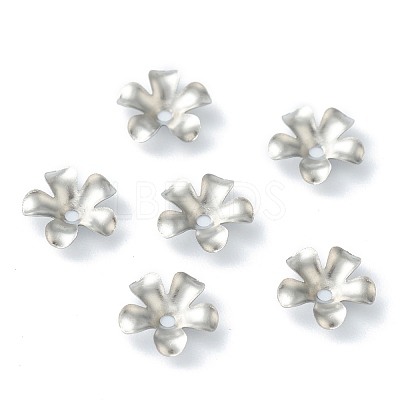 Non-Tarnish 304 Stainless Steel Bead Caps STAS-H149-25P-1