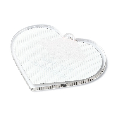 Valentine's Day Transparent Acrylic Pendant LS-OACR-A025-02E-1
