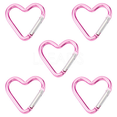 5Pcs Zinc Alloy Spring Gate Rings FIND-TA0009-73M-1