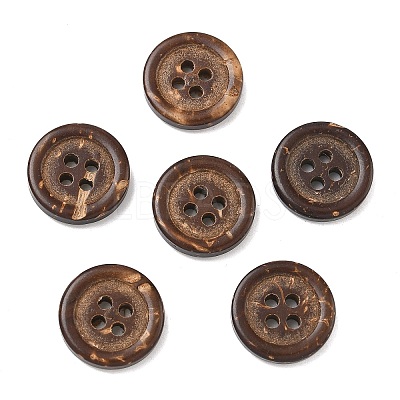 Art Buttons in Round Shape with 4-Hole for Kids NNA0YXU-1