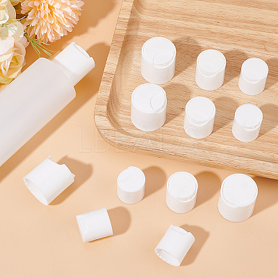 30Pcs 3 Style PP Plastic Press Caps AJEW-BC0003-83C-1
