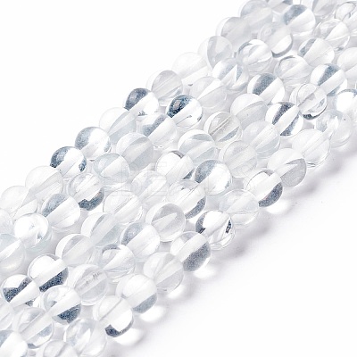 Synthetic Moonstone Beads Strands G-E573-02A-24-1