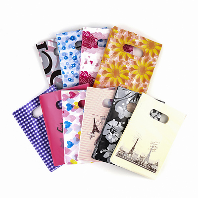 Printed Plastic Bags PE-T003-15x20cm-M-1