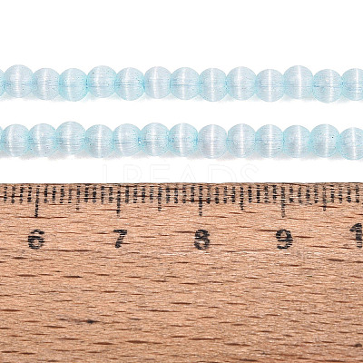 Glass Imitation Cat Eye Beads Strands GLAA-N075-01A-03-1