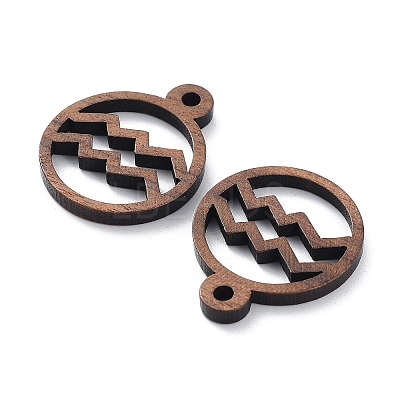 Walnut Wood Laser Cut Pendants WOOD-Q051-07K-1
