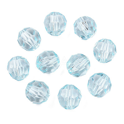 Transparent Acrylic Beads TACR-Q257-12mm-V38-1
