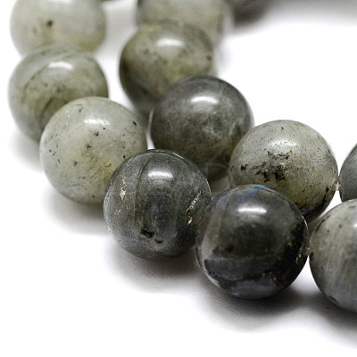 Natural Labradorite Bead Strands X-G-P256-01-6mm-1