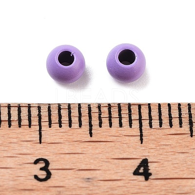 Spray Painted 202 Stainless Steel Beads STAS-G340-01C-1