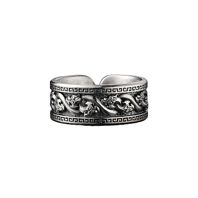 Brass Cuff Open Rings for Men WG3BDD7-01-1