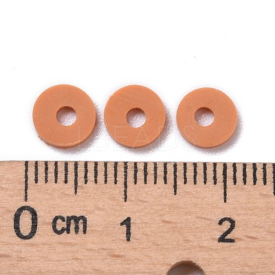Handmade Polymer Clay Beads X-CLAY-Q251-6.0mm-44-1